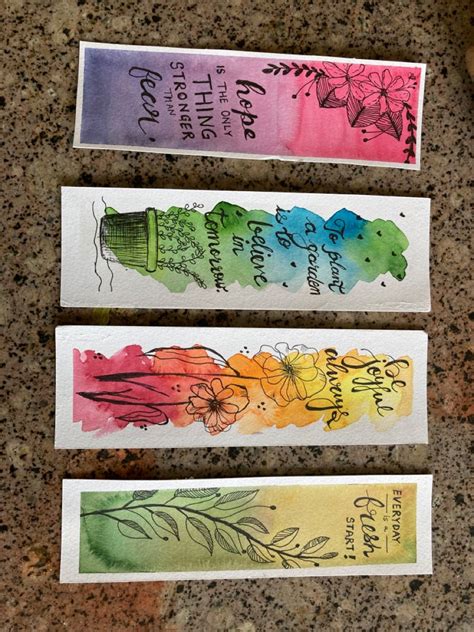 6. Bookmarks & Mini Art Prints: Small Gifts, Big Impact