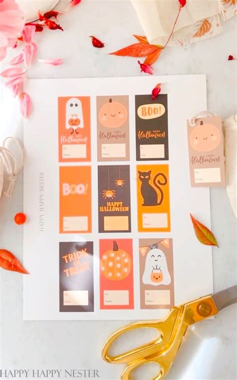 6. DIY Magic: Printing & Crafting Your Halloween Gift Tags Like a Pro