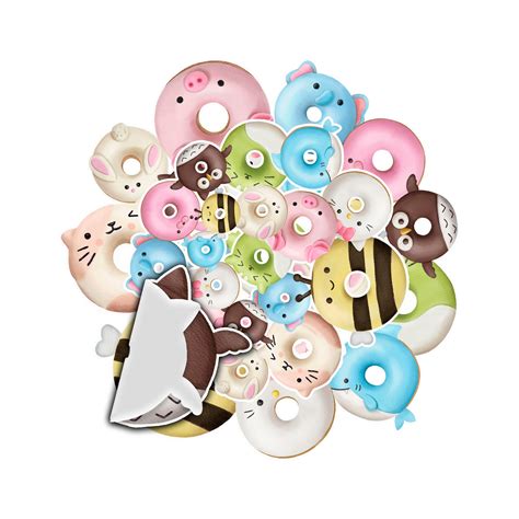 6. Kawaii & Adorable Donut Delights: Cuteness Overload!