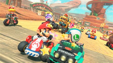 6. Mario Kart Racing Chaos: Full-Throttle Fun