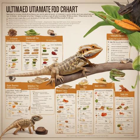6. Your Printable Bearded Dragon Food Chart Essentials: Get Your Copy!