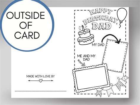 7. Memory & Keepsake 'Happy Birthday Dad' Printables: Cherished Reminders