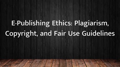 7. Navigating Copyright & Fair Use: Ethical Printing