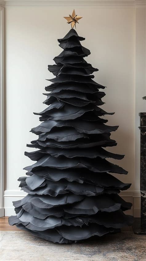 7. Unique & Modern Christmas Tree Designs for Coloring