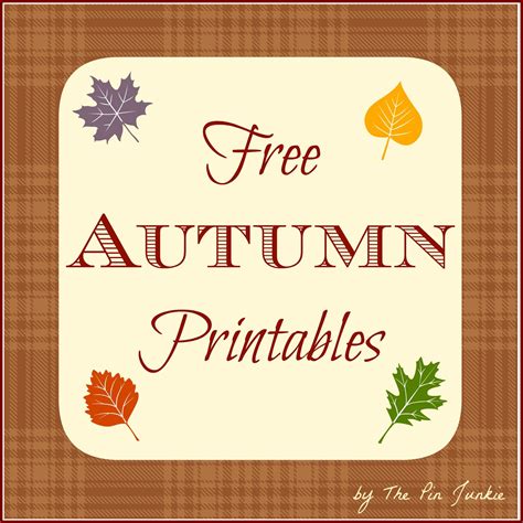 A Bounty of Beauty: Your Go-To Fall Free Printables Categories