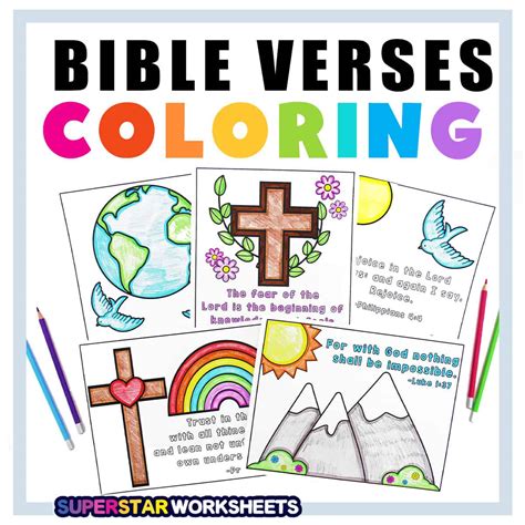 A Canvas for Every Soul: Exploring Diverse Styles of Printable Bible Verse Coloring Pages