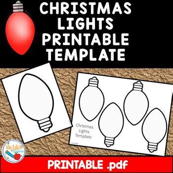 A Glimpse into the World of Christmas Lights Printables
