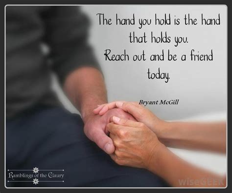 A Hand to Hold: Quotes for Friendship & Empathy