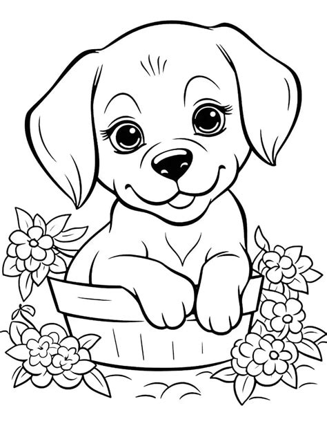 A Paws-itive Spectrum: Categories of Printable Dog Coloring Pages
