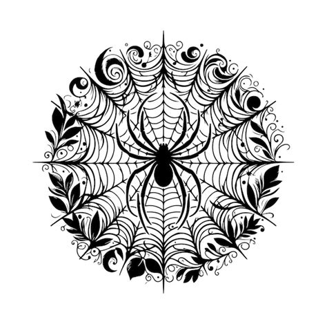Abstract & Artistic Spiders: Mandala & Patterns
