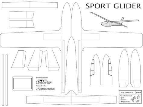 Acrobatic Aces: Stunt Plane Printable Paper Airplane Templates