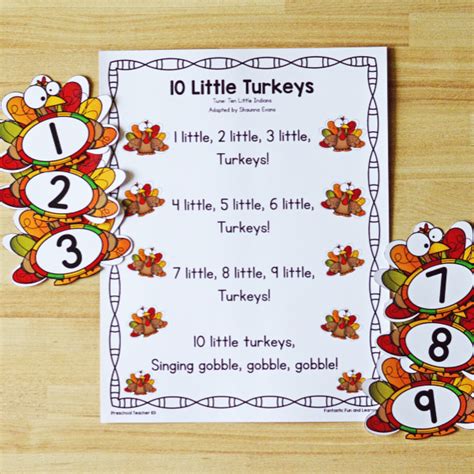 Activities for Little Turkeys: Preschool & Early Elementary Fun