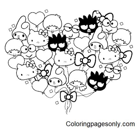 Adventures & Scenes: Story-Rich Sanrio Printable Sheets