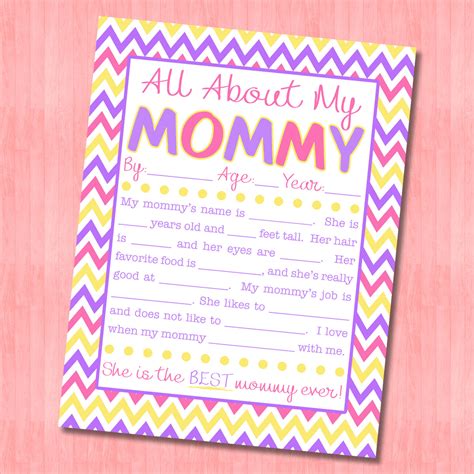 "All About Mom" & Interview Pages