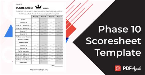 Anatomy of Excellence: Deconstructing the Perfect Phase 10 Score Sheet