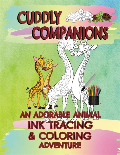 Animal Friends Asleep Tracing: Cuddly Critters & Curves