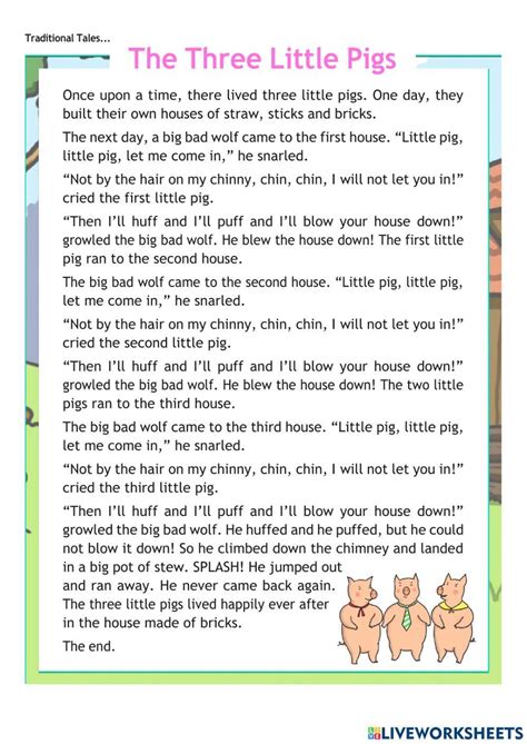 Bring the Classic Tale to Life: Your Ultimate Guide to the 3 Little Pigs Printable Story
