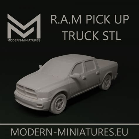 Unleash Your Inner Engineer: Your Ultimate Guide to a 3D Printable Ram Truck