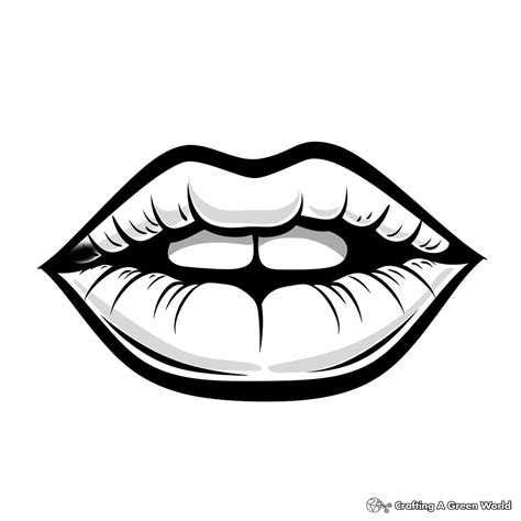Unleash Your Inner Diva: The Ultimate Guide to Baddie Lips Coloring Pages Printable!