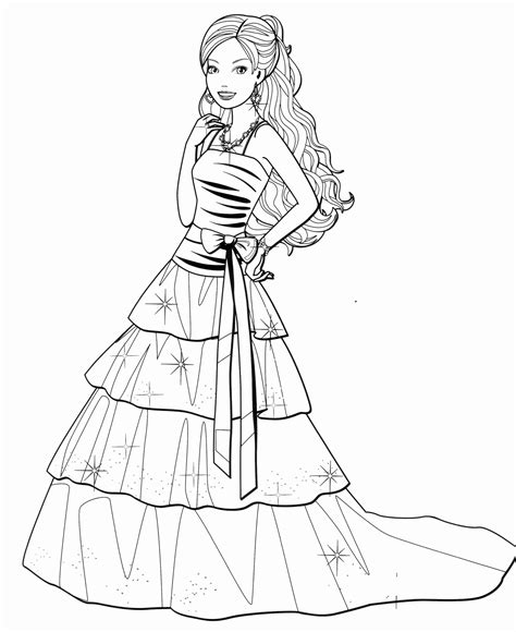 Sparkle & Print: Your Ultimate Guide to Free Barbie Color Pages Printables!