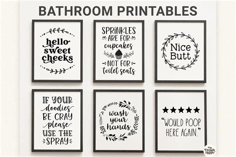 Transform Your Bathroom on a Budget: The Ultimate Guide to Gorgeous Bathroom Prints Printable!