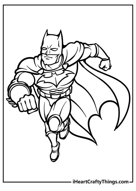 Unleash Your Inner Hero: The Ultimate Guide to Batman Printable Colouring Pages for Every Fan!