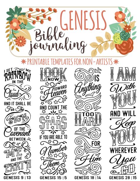 Unleash Your Faith & Creativity: The Ultimate Guide to Bible Journaling Printables