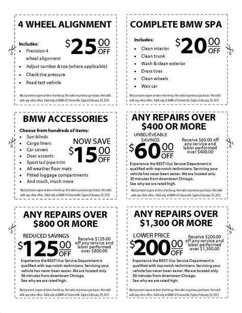 Unlock Big Savings: Your Ultimate Guide to BMW Service Coupons (Printable & More!)