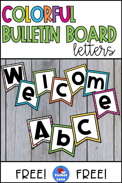 The Ultimate Guide to Stunning Displays: Bulletin Board Letters Printable PDF Magic!