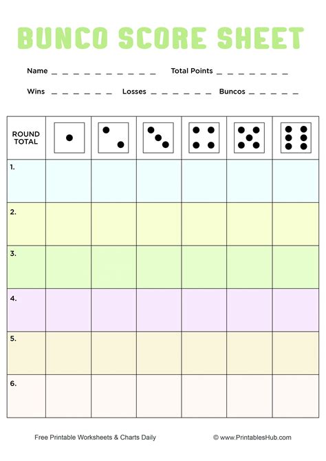 Your Ultimate Guide to "Bunco Sheets Printable": Make Your Game Night a Breeze!