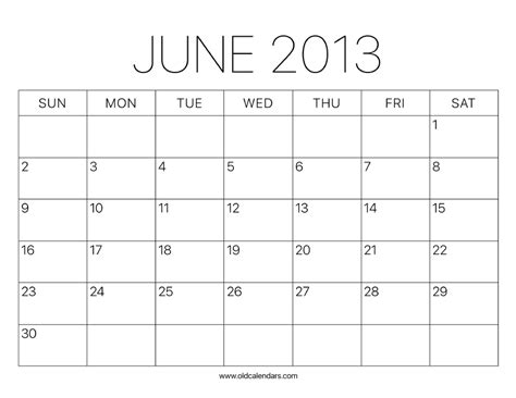 Unlocking Memories: Why You Might Need a 'Calendar 2013 June Printable' Today (and How to Find It!)