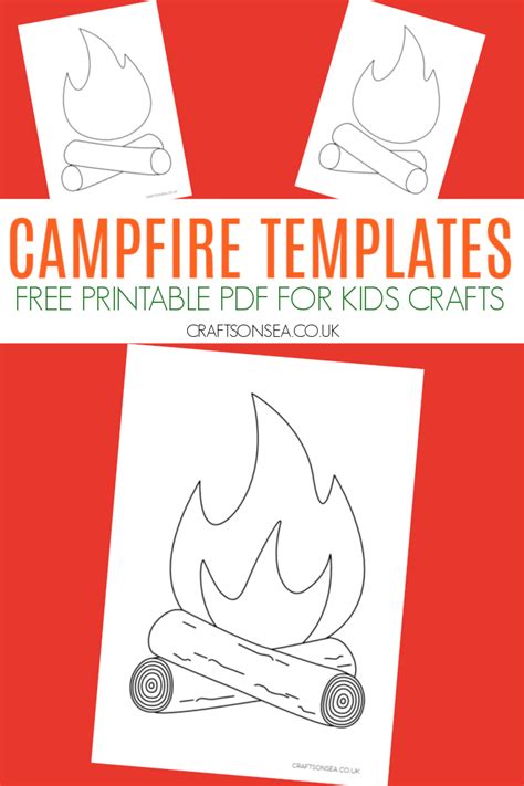 Ignite Your Creativity: The Ultimate Guide to Campfire Pattern Printables!