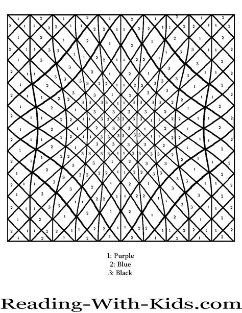Embrace the Challenge: Unlocking the Joy of Challenging Color By Number Printables