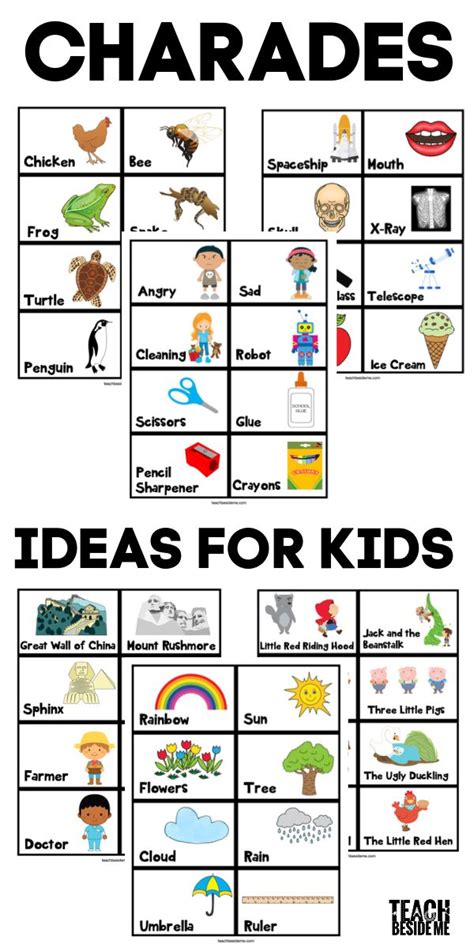 Unleash the Laughter: Your Ultimate Guide to Awesome Charades Game Printable Cards!