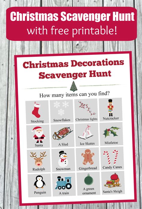 Unwrap the Fun: Your Ultimate Guide to a Memorable Christmas Scavenger Hunt (Plus Free Printables!)