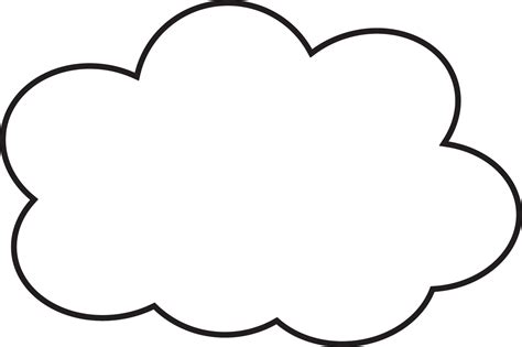 The Ultimate Guide to Cloud Outline Printables: Unleash Your Creativity & Capture the Sky!