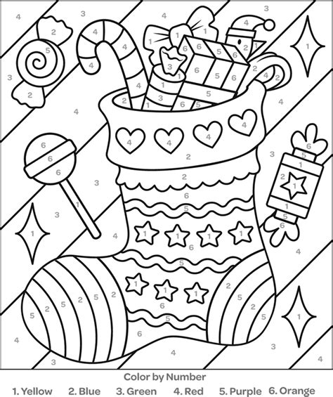Unwrap the Fun: Your Ultimate Guide to Color by Number Printable Christmas Activities!