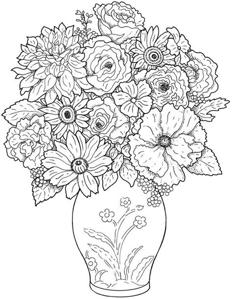 Blossom into Creativity: Your Guide to Gorgeous Coloring Pages Flowers Free Printable!