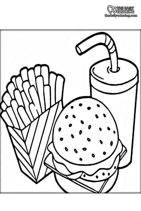 Sweet & Savory Fun: Your Ultimate Guide to Free Food Coloring Pages Printable