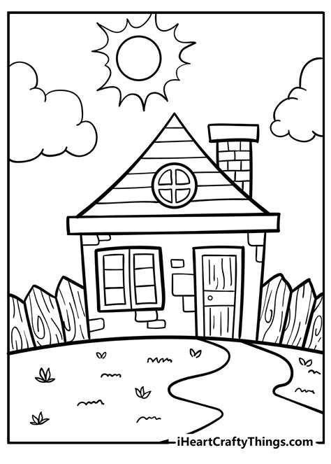 Unlock Creative Fun: The Ultimate Guide to Coloring Pages Houses Printables for All Ages!