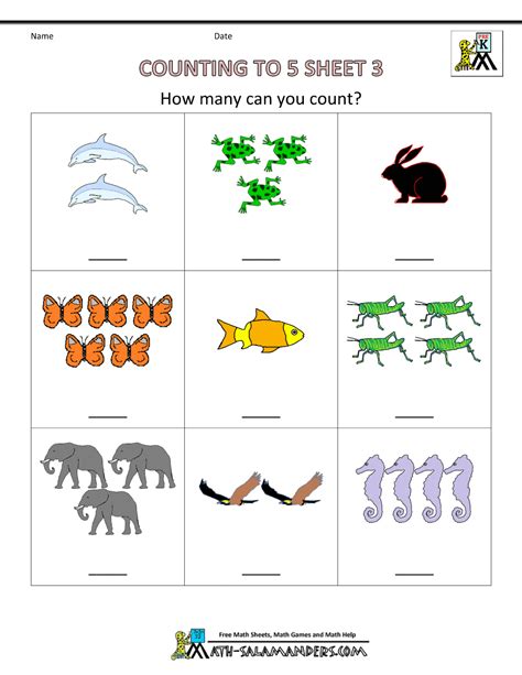 The Magic of Numbers: Making Counting Fun with Kindergarten Printables