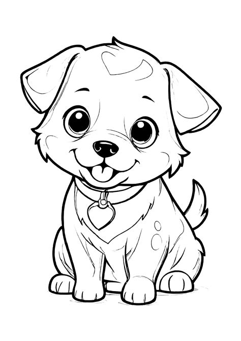 Unleash the Joy: The Ultimate Guide to Cute Dog Coloring Pages You Can Print!