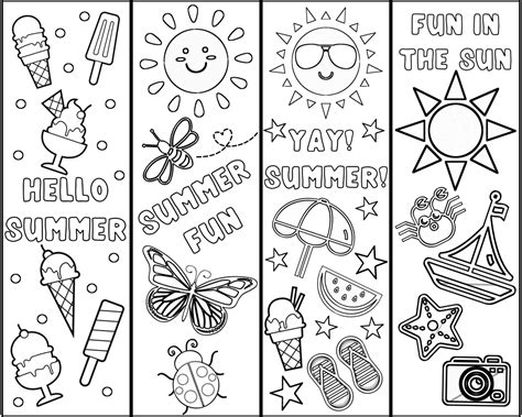 Unleash Your Inner Artist: Discover the World of Cute Free Printable Bookmarks to Color!