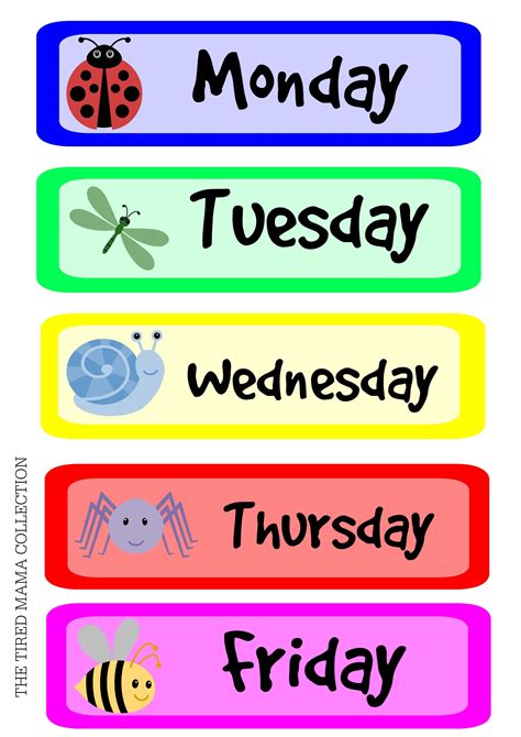 Unlock Learning Fun: Your Ultimate Guide to Engaging Days of the Week Printables!