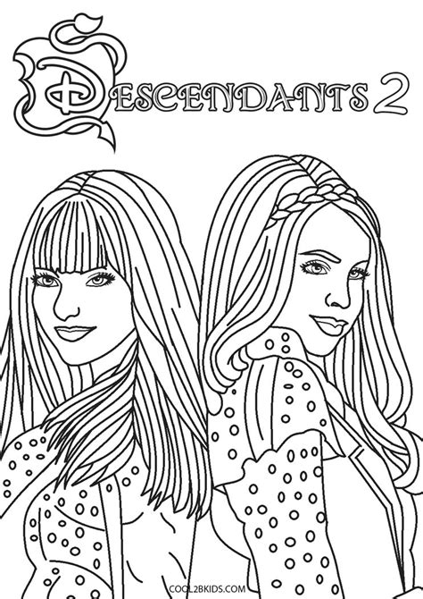 Unleash the Inner Artist: Your Ultimate Guide to Magical Disney Descendants Coloring Pages Printable!