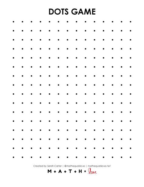 Unlock Endless Fun: Your Ultimate Guide to Dots Game Printable Sheets & Winning Strategies!