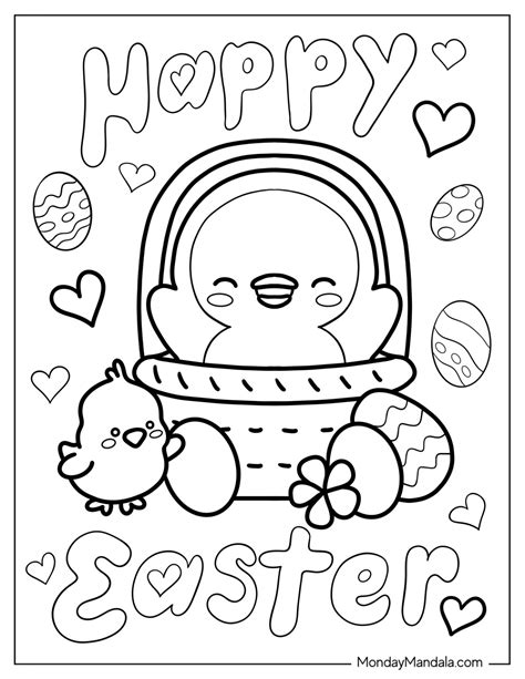 Hoppy & Bright: Unleash the Fun with the Best Easter Color Printables for Every Family!