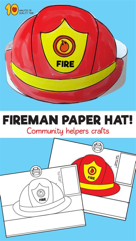 Become a Junior Firefighter! The Ultimate Guide to Your Perfect Firefighter Hat Printable