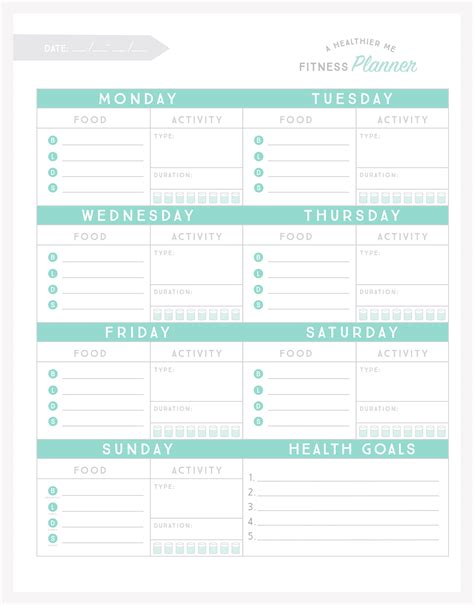 Level Up Your Goals: The Ultimate Guide to Your Perfect Fitness Planner Printable