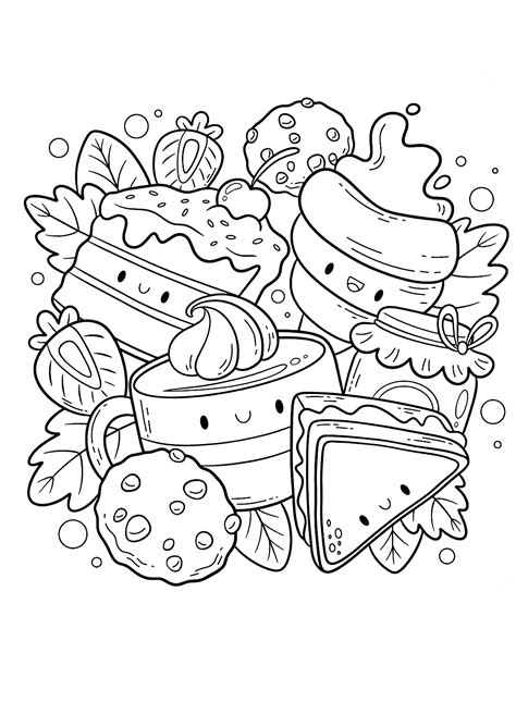 Unlocking Joy & Creativity: Your Ultimate Guide to Food Coloring Pages Free Printable for Every Age!